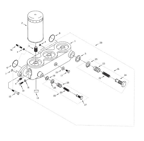 Guascor Donaldson Oil Filter