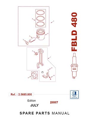 Spare Parts Manual Guascor FBLD480