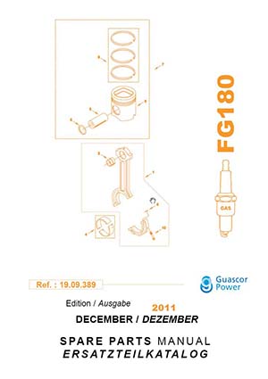 Spare Parts Manual Guascor FG180