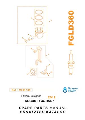 Spare Parts Manual Guascor FGLD360