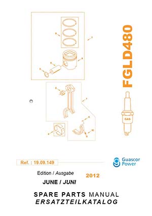 Spare Parts Manual Guascor FGLD480