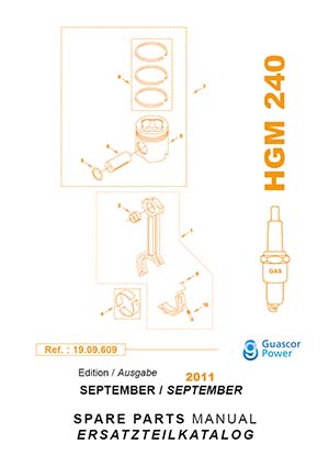 Spare Parts Manual Guascor HGM240