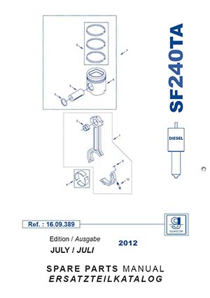 Spare Parts Manual Guascor SF240