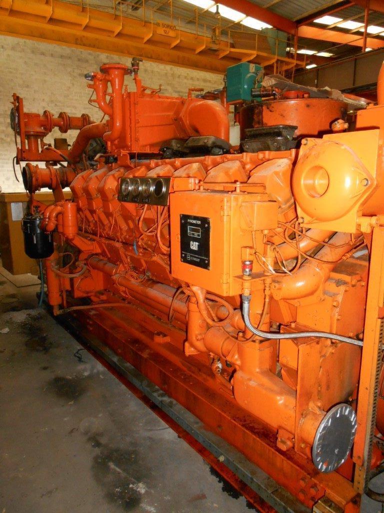 Used Caterpillar 3516 gas engine